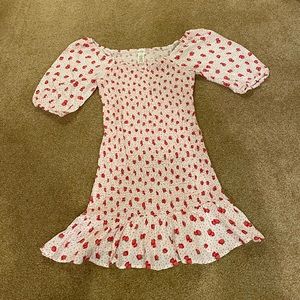 Marshalls Jessica Simpson Strawberry Print Bodycon Mini Dress